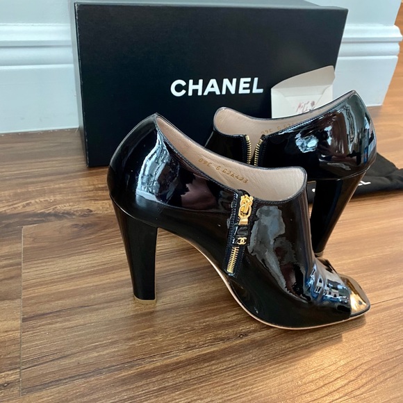 Chanel Patent Leather Booties - Picture 4 of 13